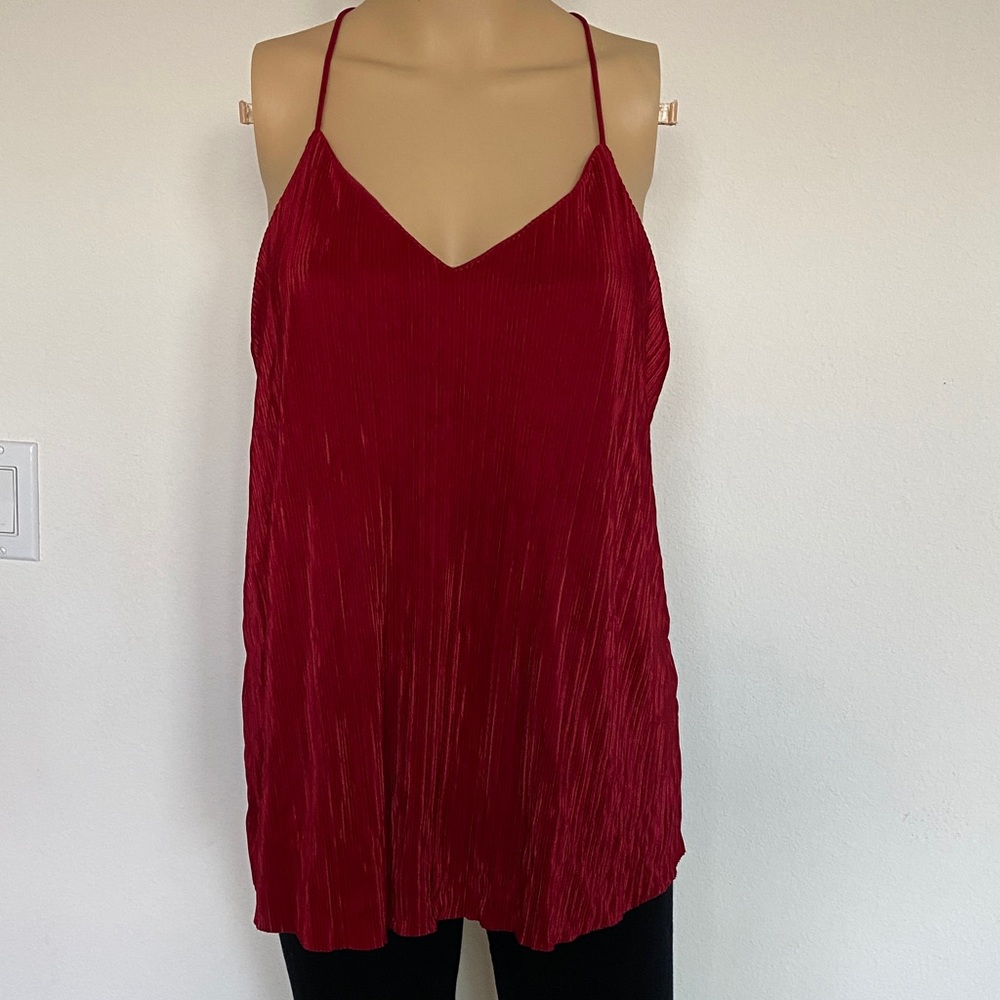 Red Women's Camisole Top